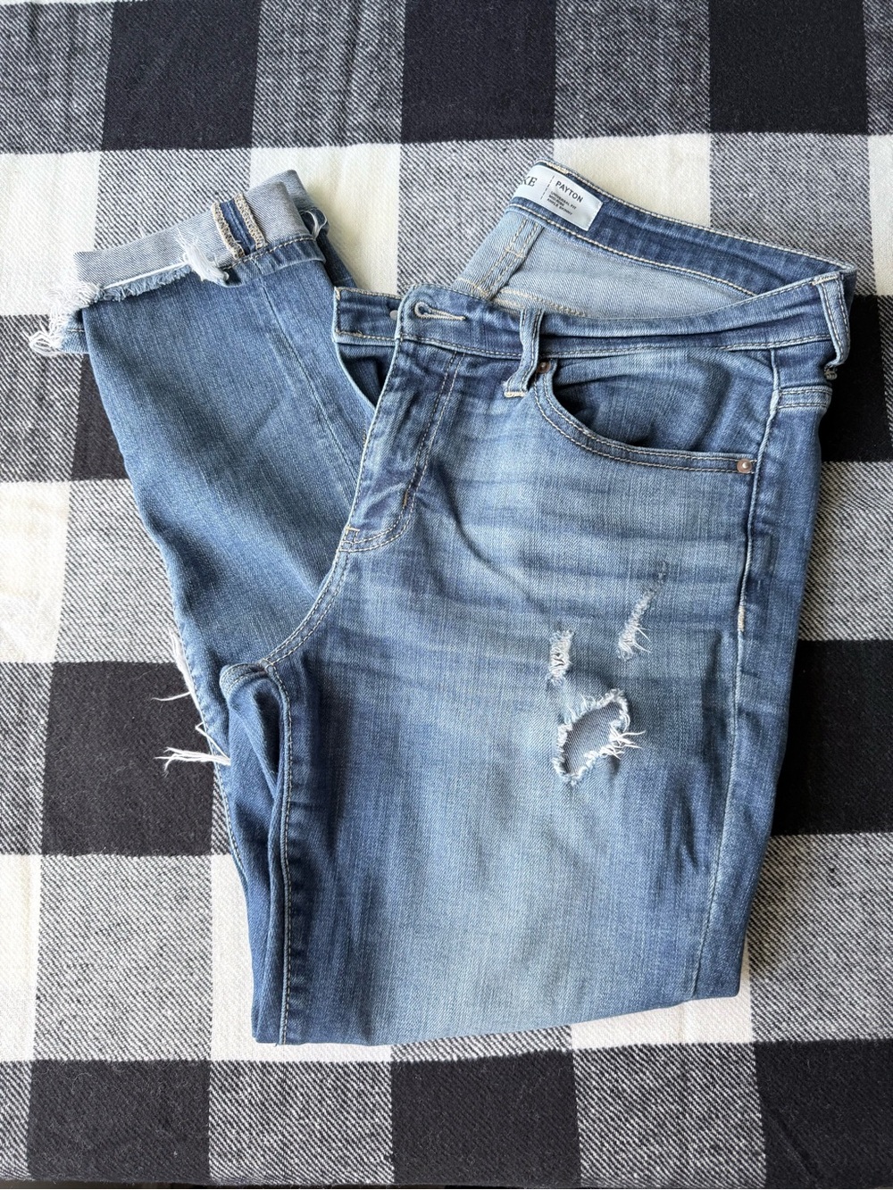 BKE Payton Ankle Skinny Mid-Rise